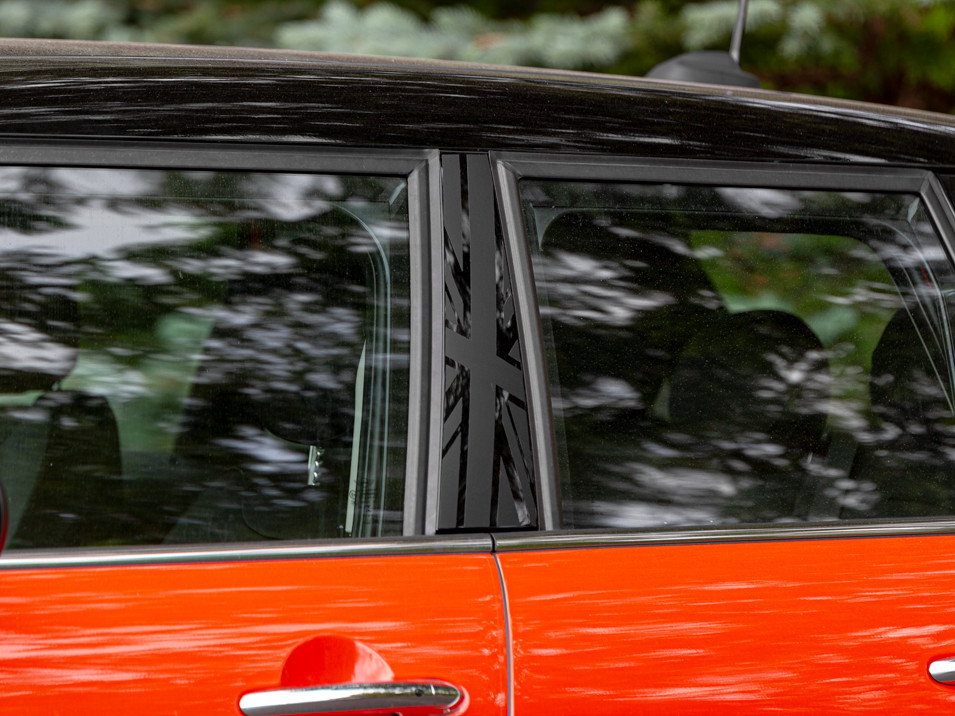 Decal Sets for MINI Cooper F55 2014 to 2024 Union Jack B-Pillar Matte Black