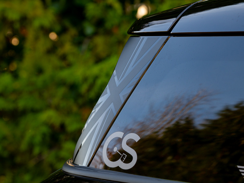 Decal Sets for MINI Countryman F60 2017 to 2024 Union Jack C-Pillar Matte Black