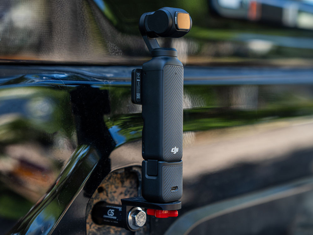 Action Cam Bumper Mount for Subaru Crosstrek 5th gen 2018 to 2024