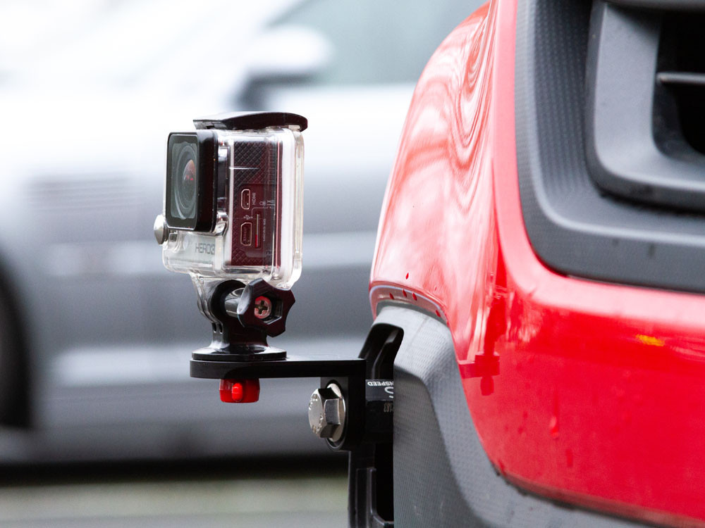 Action Cam Bumper Mount for Porsche Macan 2015 to 2025 Pre-Facelift Macan (2015-2018)