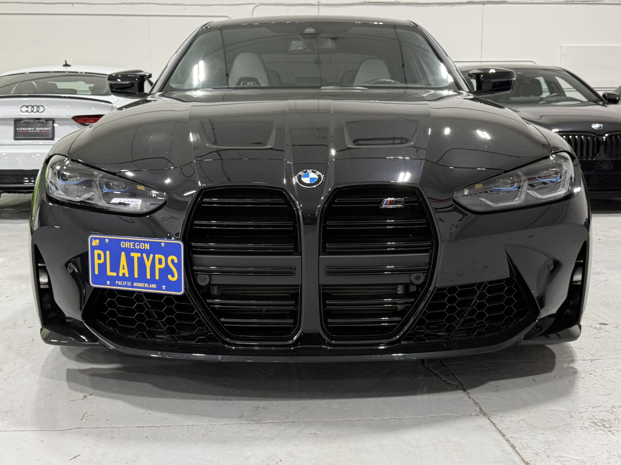 The Platypus License Plate Mount for BMW 3 Series G20 2019 to 2026 M3 / M3 Competition (2021-2026)