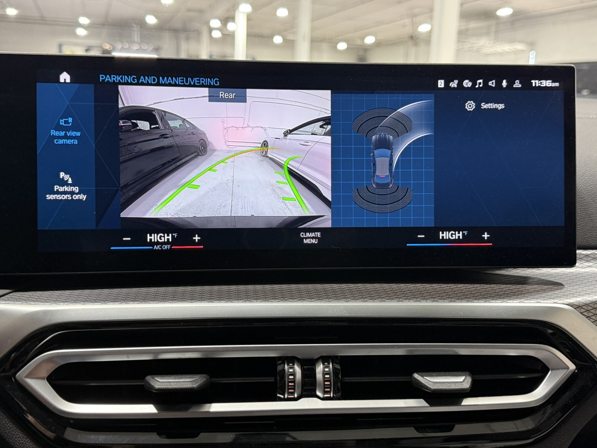 When installed correctly, the Platypus License Plate Mount should not interfere with the parking/proximity sensors. 
