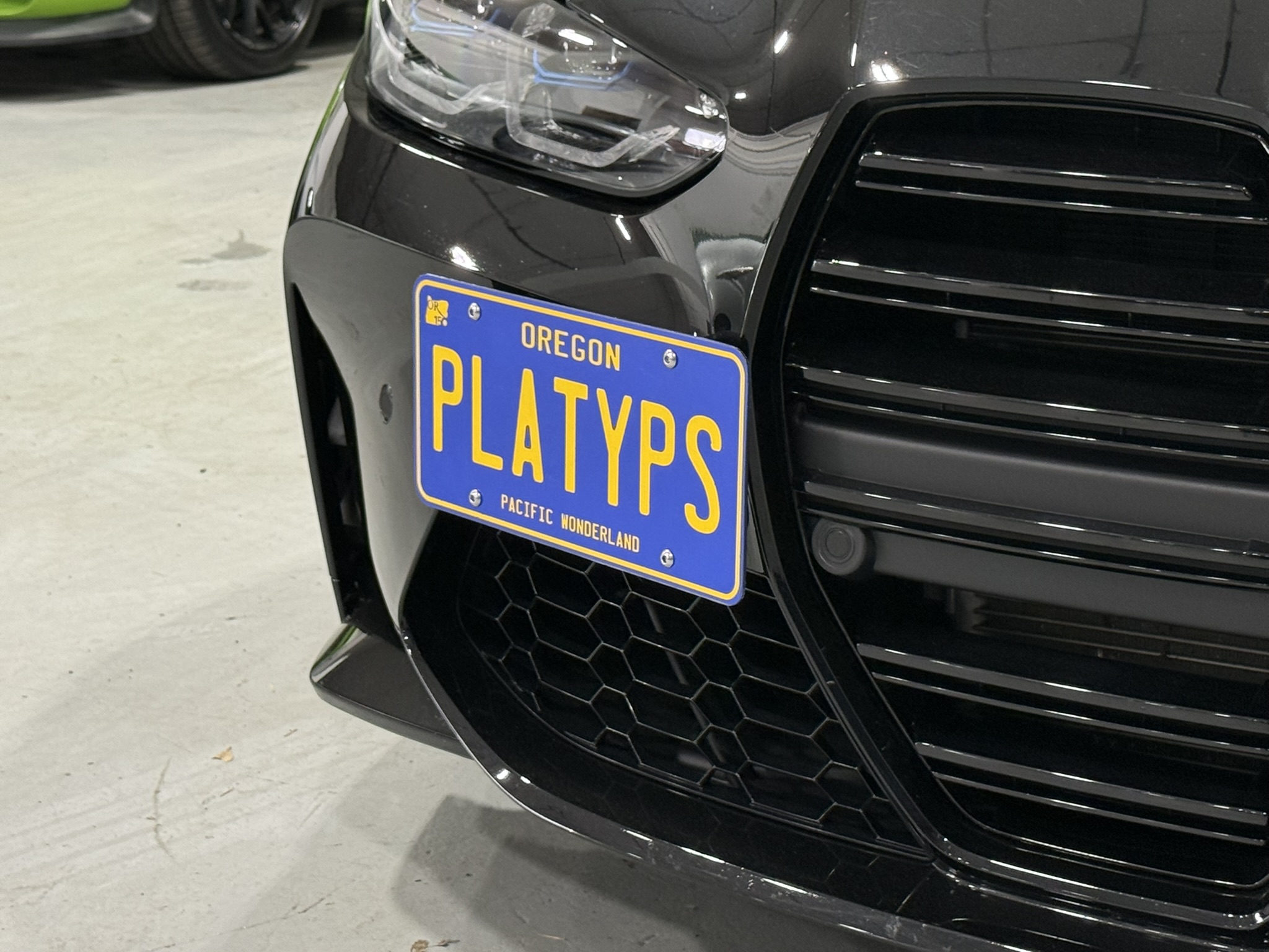 The Platypus License Plate Mount for BMW 3 Series G20 2019 to 2026 M3 / M3 Competition (2021-2026)