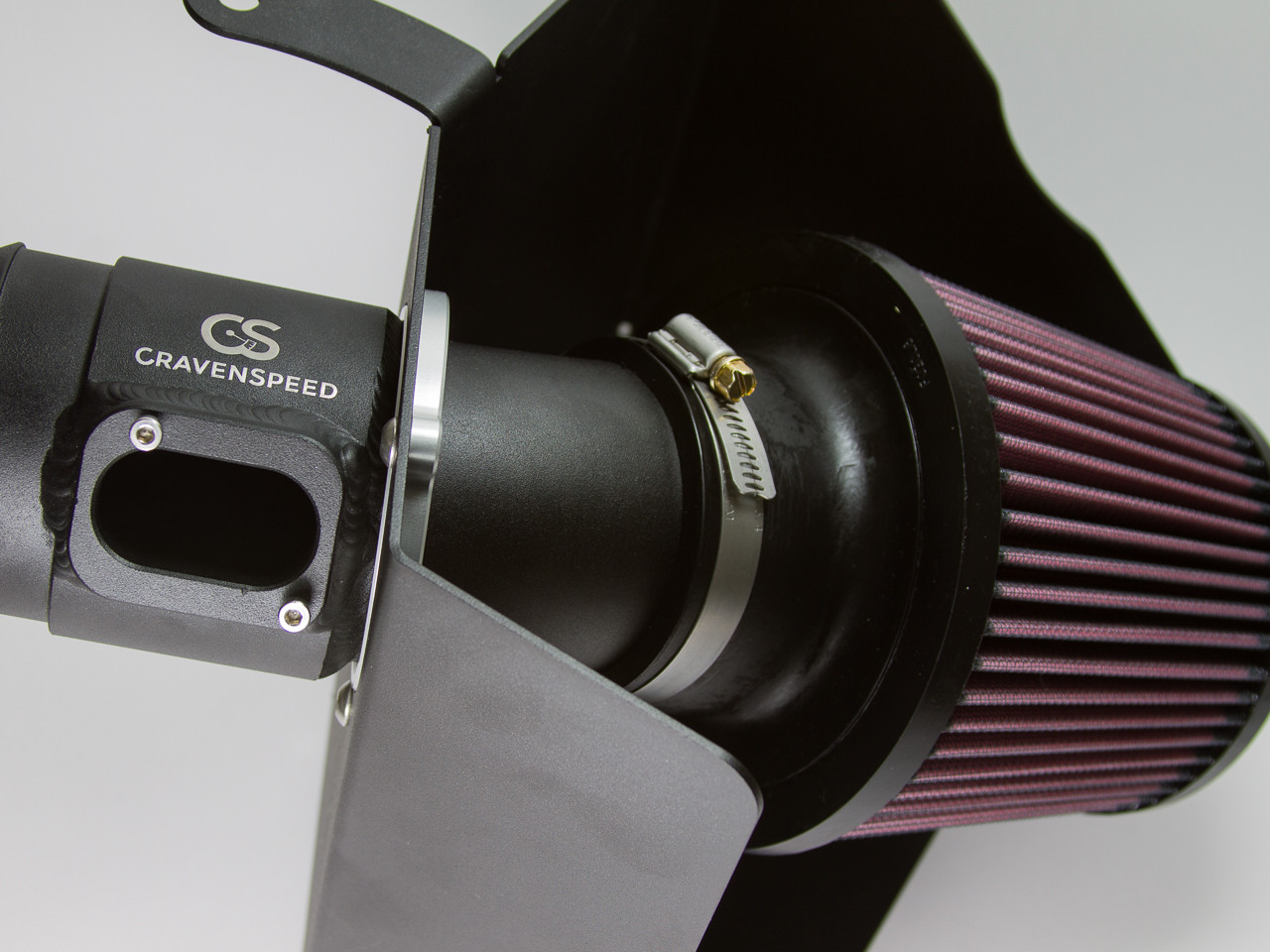 The CravenSpeed Cold Air Intake installed in a MINI Cooper S