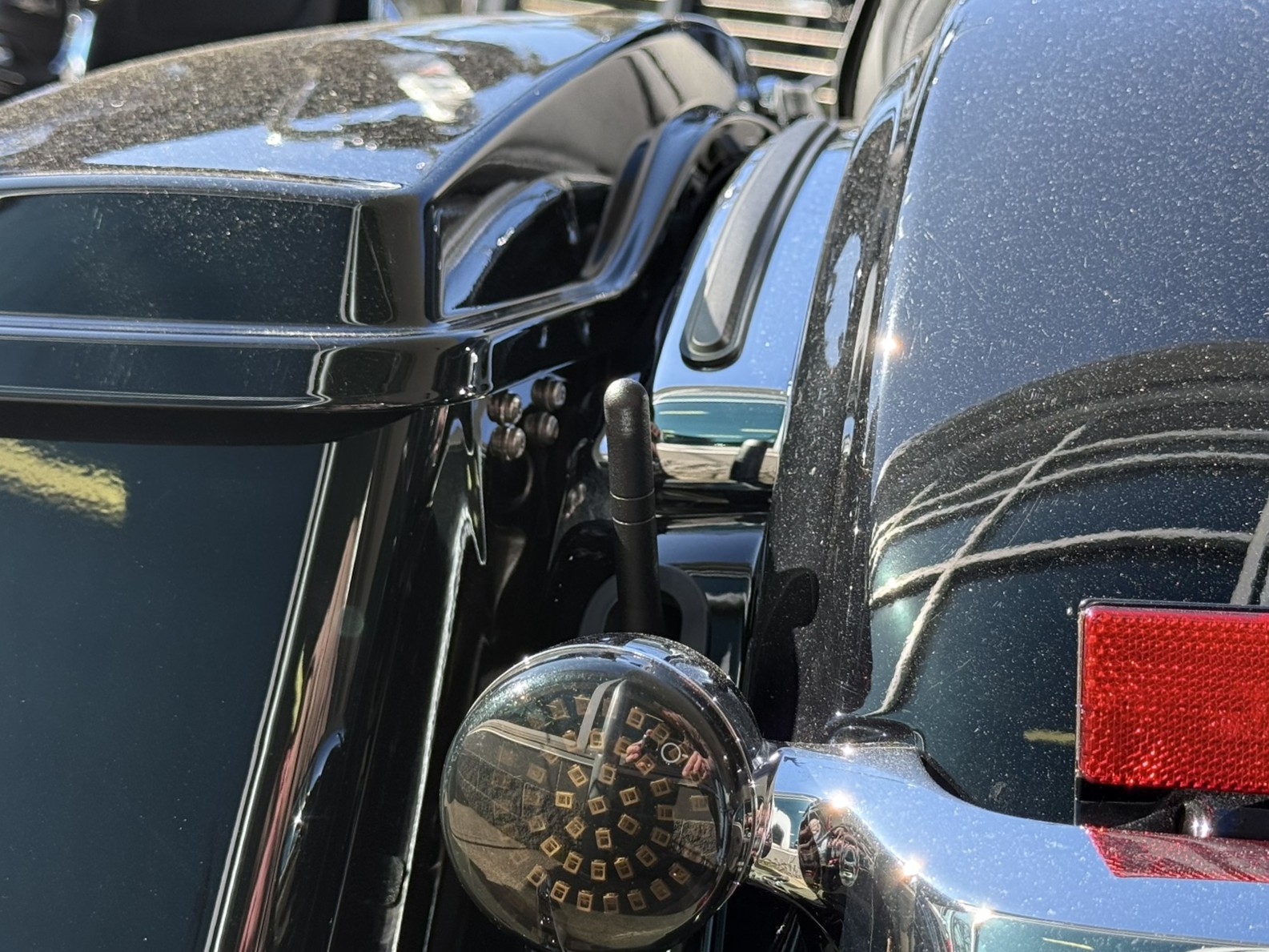 The Stubby Antenna for Harley-Davidson Road Glide 1998 to 2023 Original