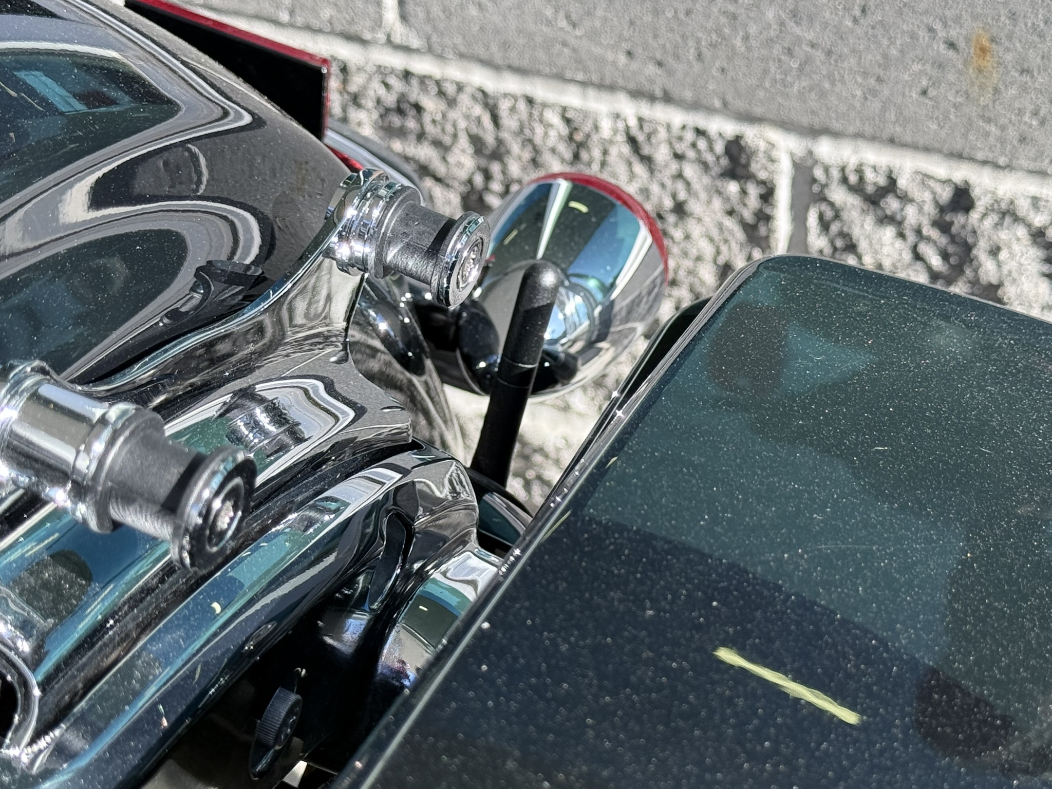 The Stubby Antenna for Harley-Davidson Street Glide 1998 to 2023 Original