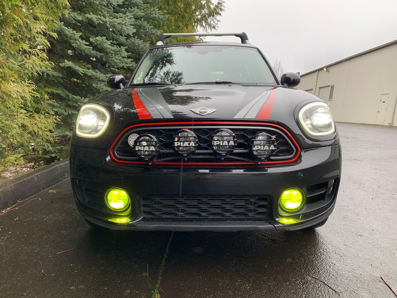 Rally Light Kits for MINI Countryman F60 2017 to 2025 QuadBracket Only (no lights)