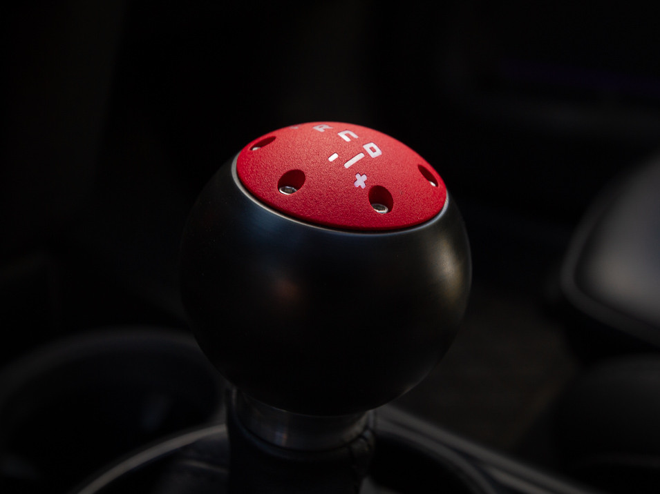 Shift Knob for MINI Clubman R55 2008 to 2014 Automatic Red