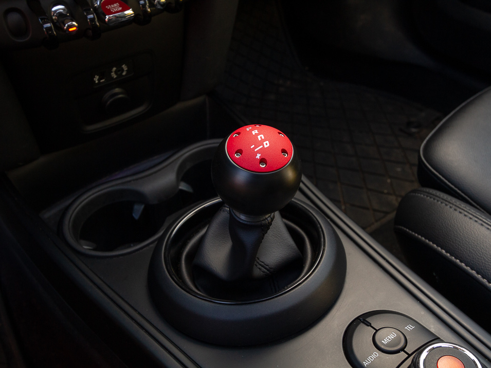 Shift Knob for MINI Convertible R57 (Cabrio) 2009 to 2015 Automatic Red