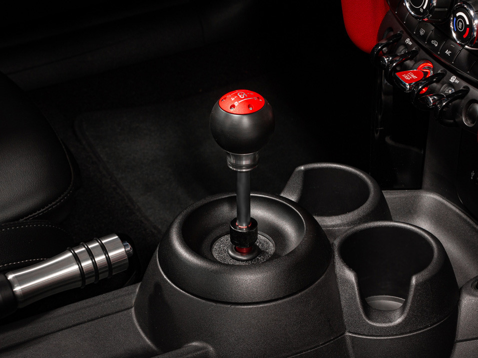 Shift Knob for MINI Cooper Coupe R58 2012 to 2015 Manual Red