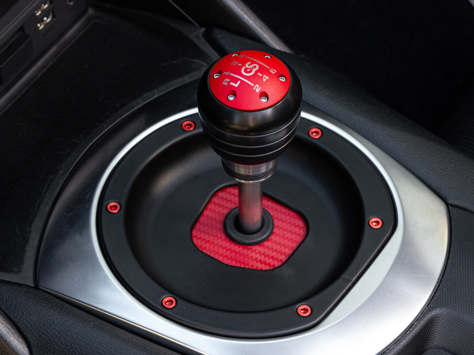 Shift Knob for Mazda 3 3rd gen BM, BN 2014 to 2018 Red
