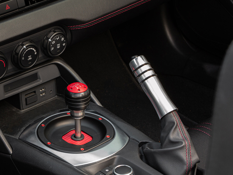 Shift Knob for Mazda CX-5 1st gen KE 2013 to 2017 Red