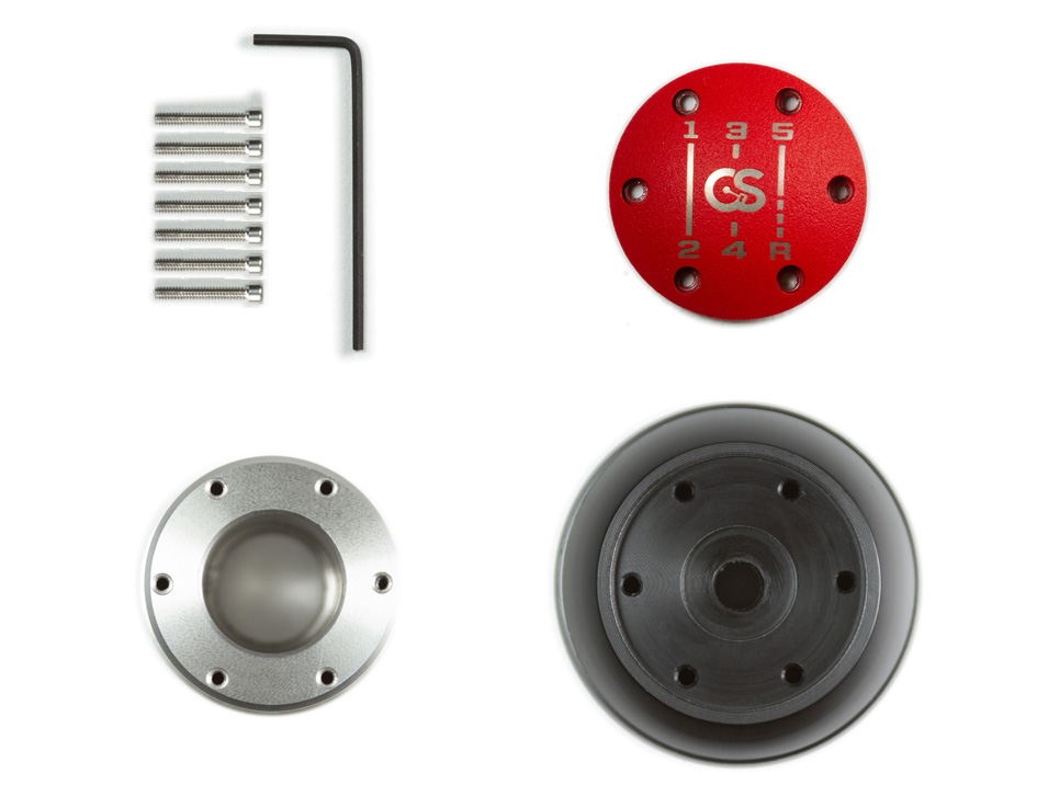 Shift Knob for FIAT 500 2012 to 2019 500 Abarth Only Red