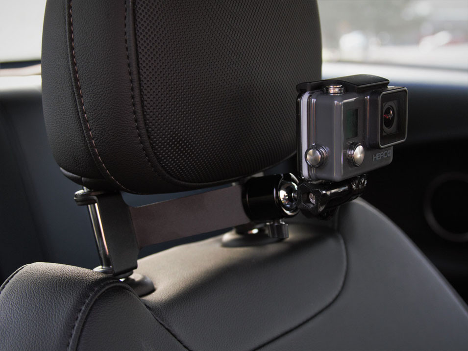Headrest Action Camera Mount