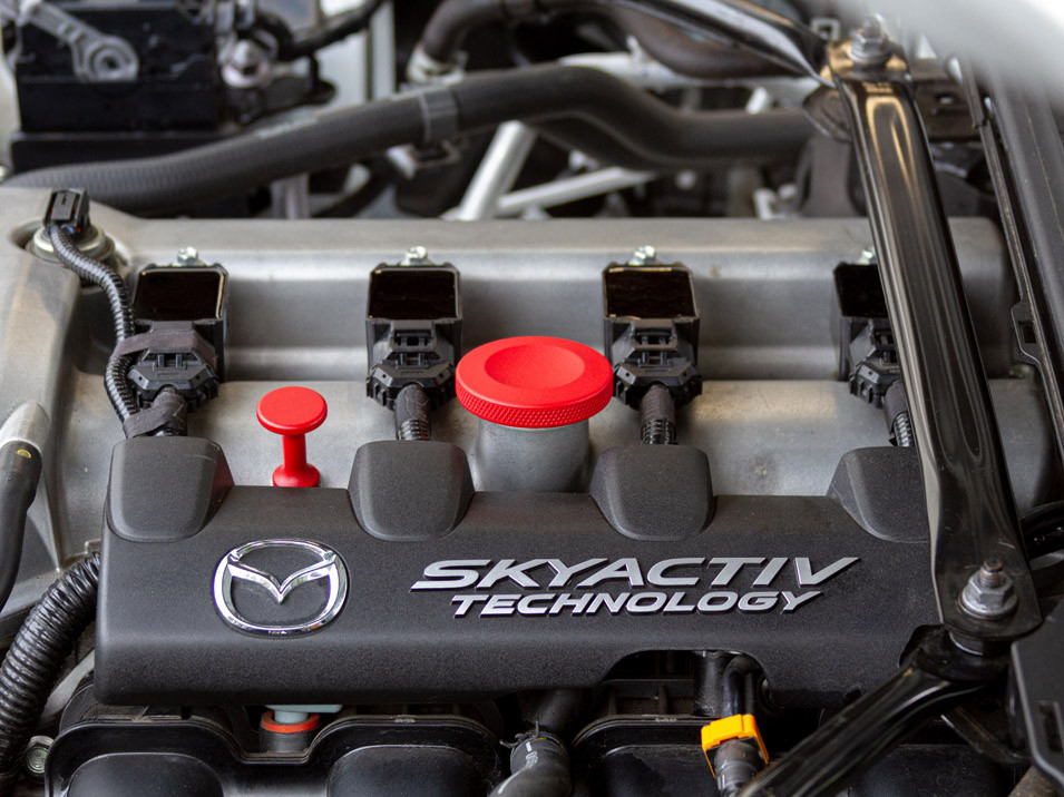 Oil Filler Cap for Mazda MX-5 Miata 4th gen ND 2016 to 2024 Red
