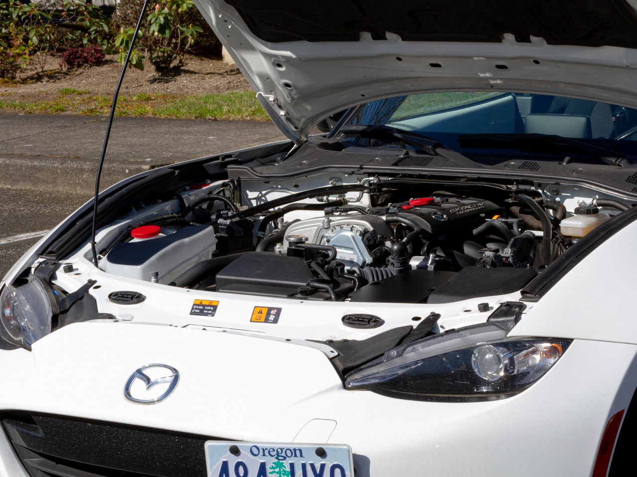 Washer Reservoir Cap for Mazda MX-5 Miata RF 4th gen ND 2017 to 2025 Red