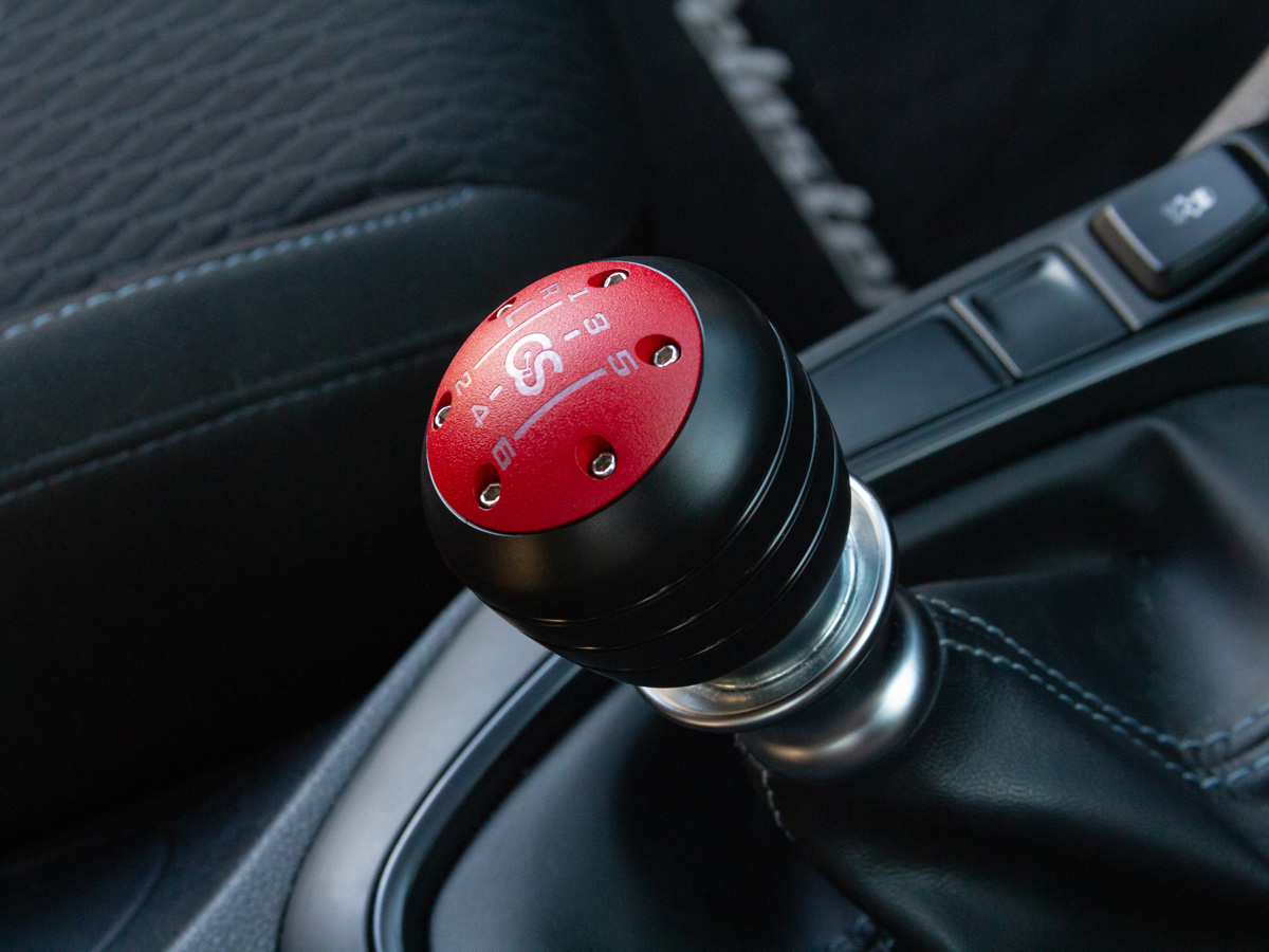 Shift Knob for Hyundai Veloster 2nd gen JS 2019 to 2022 Veloster N 6-Speed Red