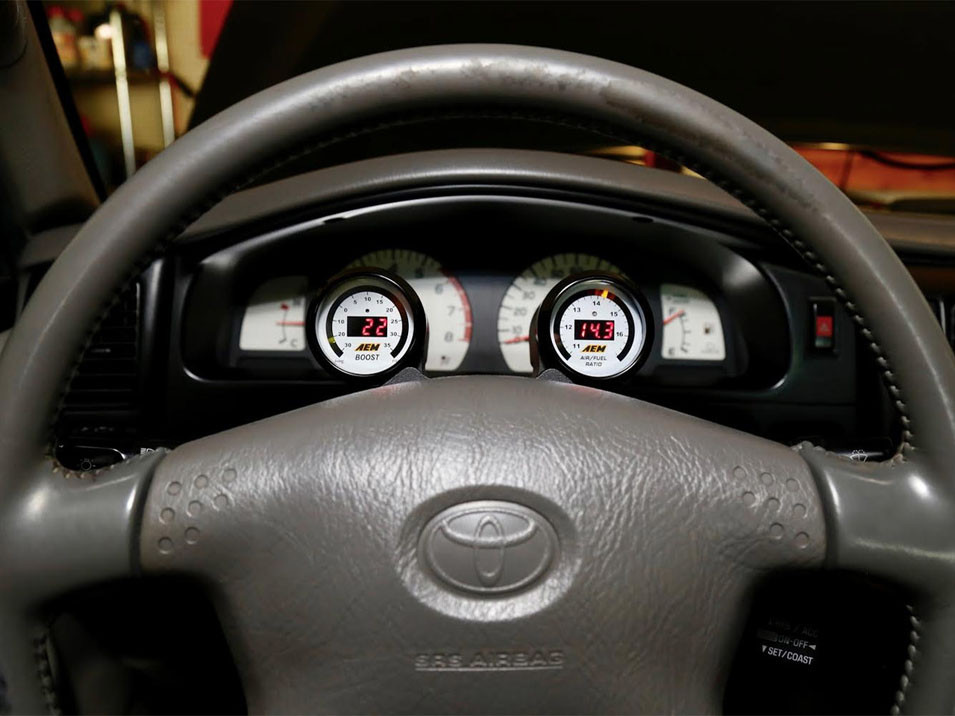 The FlexPod Gauge Mount for Toyota Tacoma 3rd gen, N300 2016 to 2023 52mm