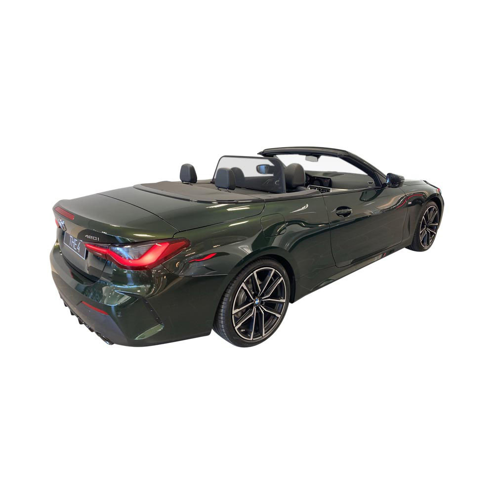 Convertible Wind Deflector for BMW 4 Series G23 G83 2021 to 2024 windstop installed