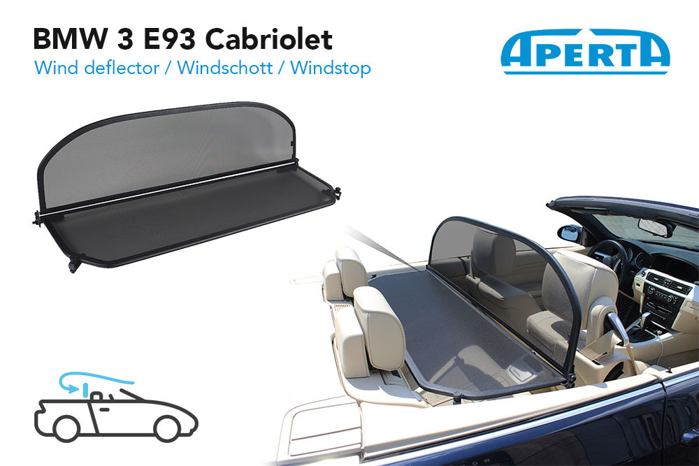 Convertible Wind Deflector for BMW 3 Series E90, E91, E92, E93 2006 to 2013