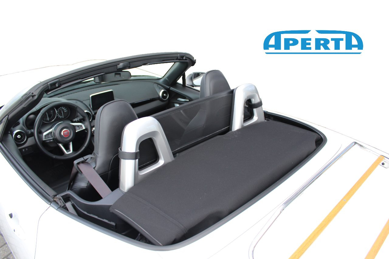 Convertible Wind Deflector for FIAT 124 Spider 2017 to 2020 Mesh