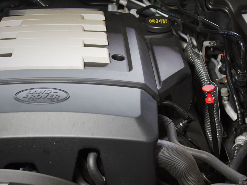 The Dipstick for Land Rover Range Rover Sport 1st gen 2006 to 2013 V8