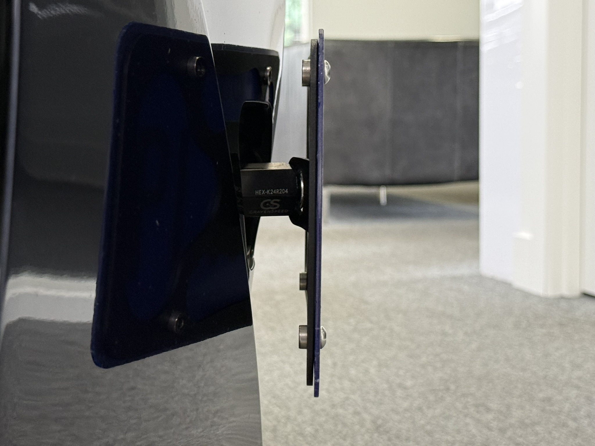 The Platypus License Plate Mount for BMW 7 Series G70 2023 to 2025