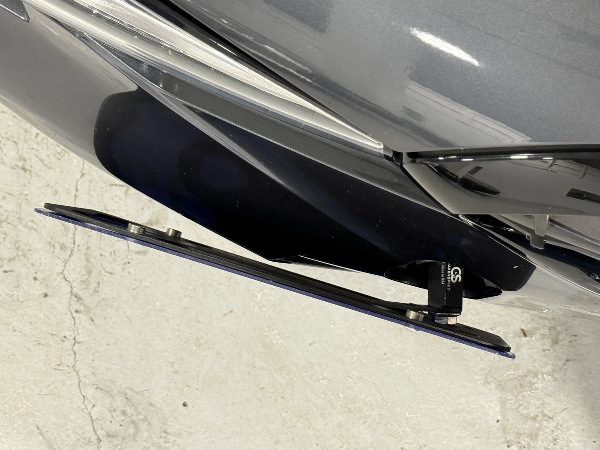 The Platypus License Plate Mount for BMW 3 Series G20 2019 to 2026 2019-2022 (pre-LCI)