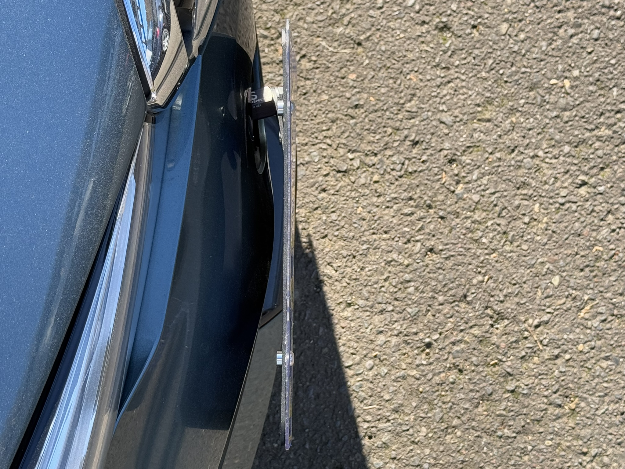 The Platypus License Plate Mount for BMW 3 Series G20 2019 to 2026 2019-2022 (pre-LCI)