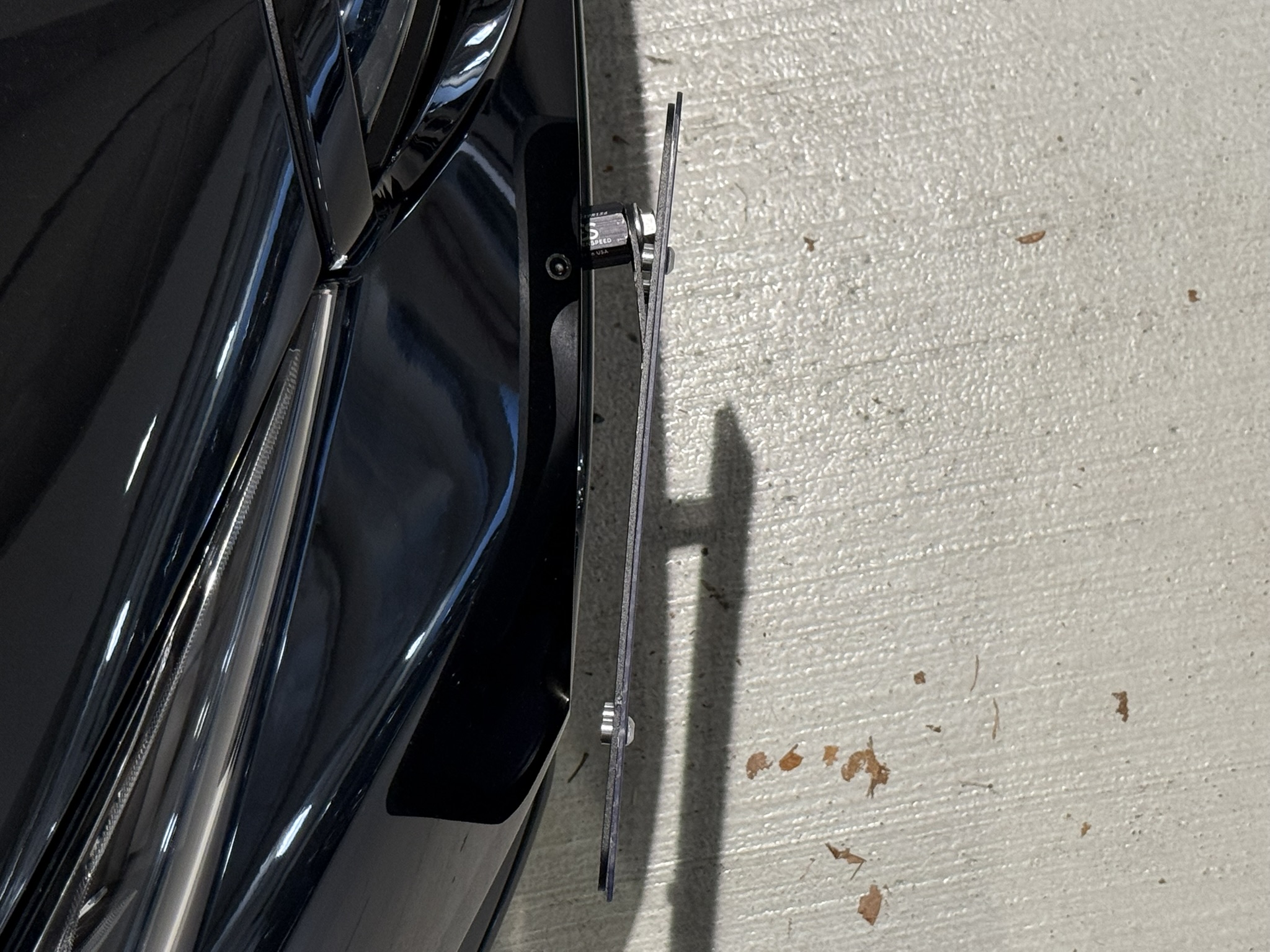 The Platypus License Plate Mount for BMW 3 Series G20 2019 to 2025 M340i