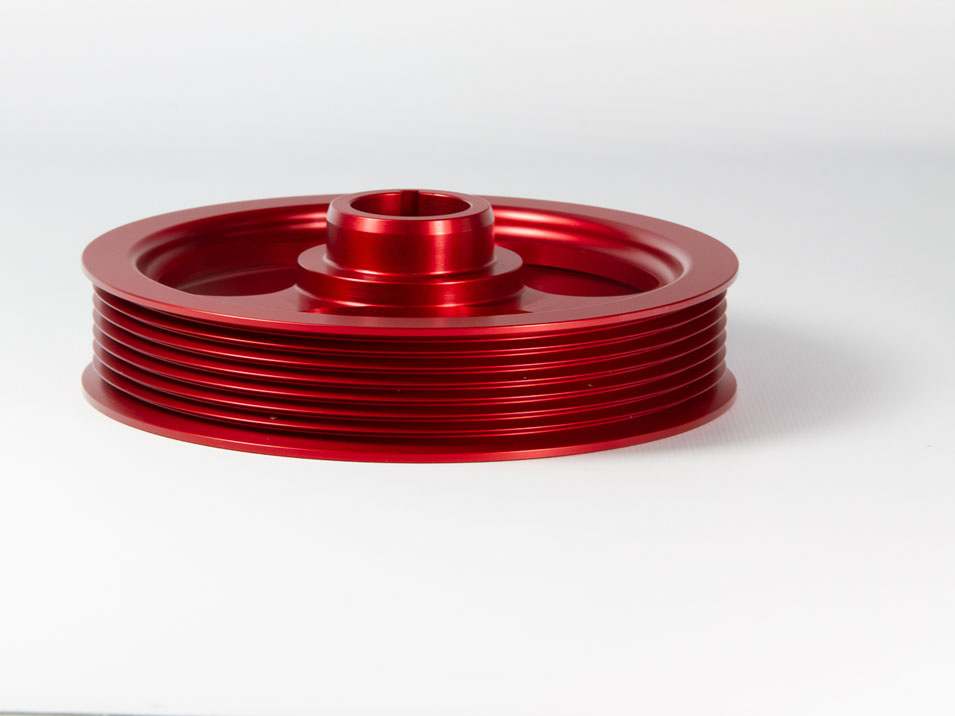 Lightweight Pulleys for Scion tC 1st gen 2005 to 2010 Stock Size Crank Pulley