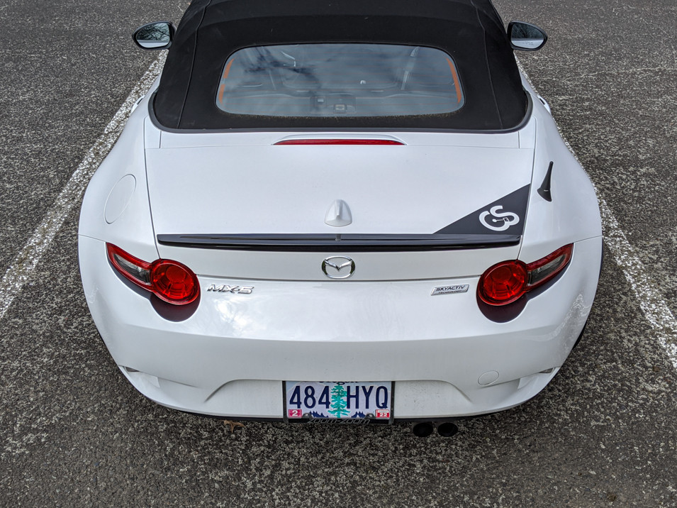 Decal Sets for Mazda MX-5 Miata 4th gen ND 2016 to 2025 Light Accent Silver Grey Metallic