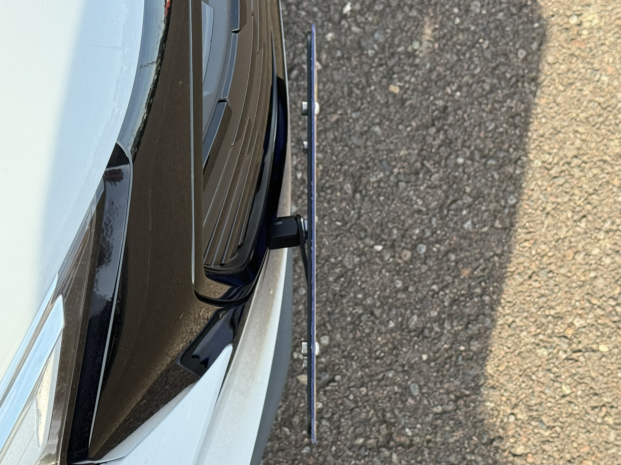 The Platypus License Plate Mount for Audi Q4 e-tron 2022 to 2024