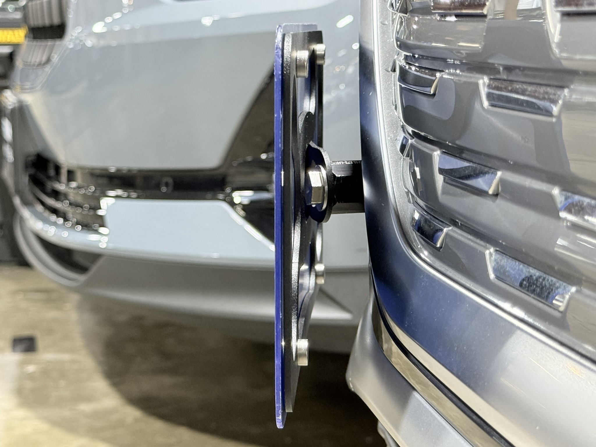 The Platypus License Plate Mount for Audi Q4 Sportback e-tron 2022 to 2025