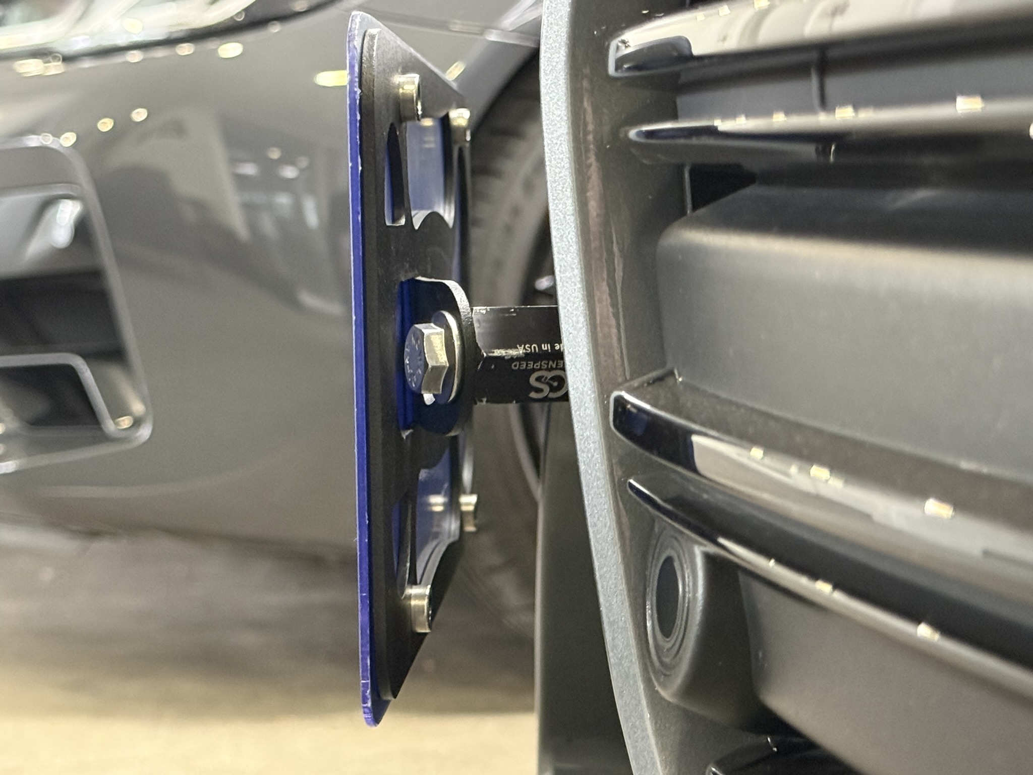 The Platypus License Plate Mount for BMW 4 Series G22, G23, G26 2021 to 2026 M4