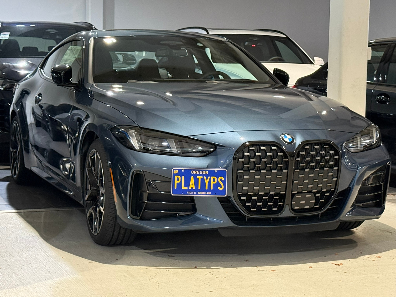 The Platypus License Plate Mount for BMW 4 Series G22, G23, G26 2021 to 2025 M440i