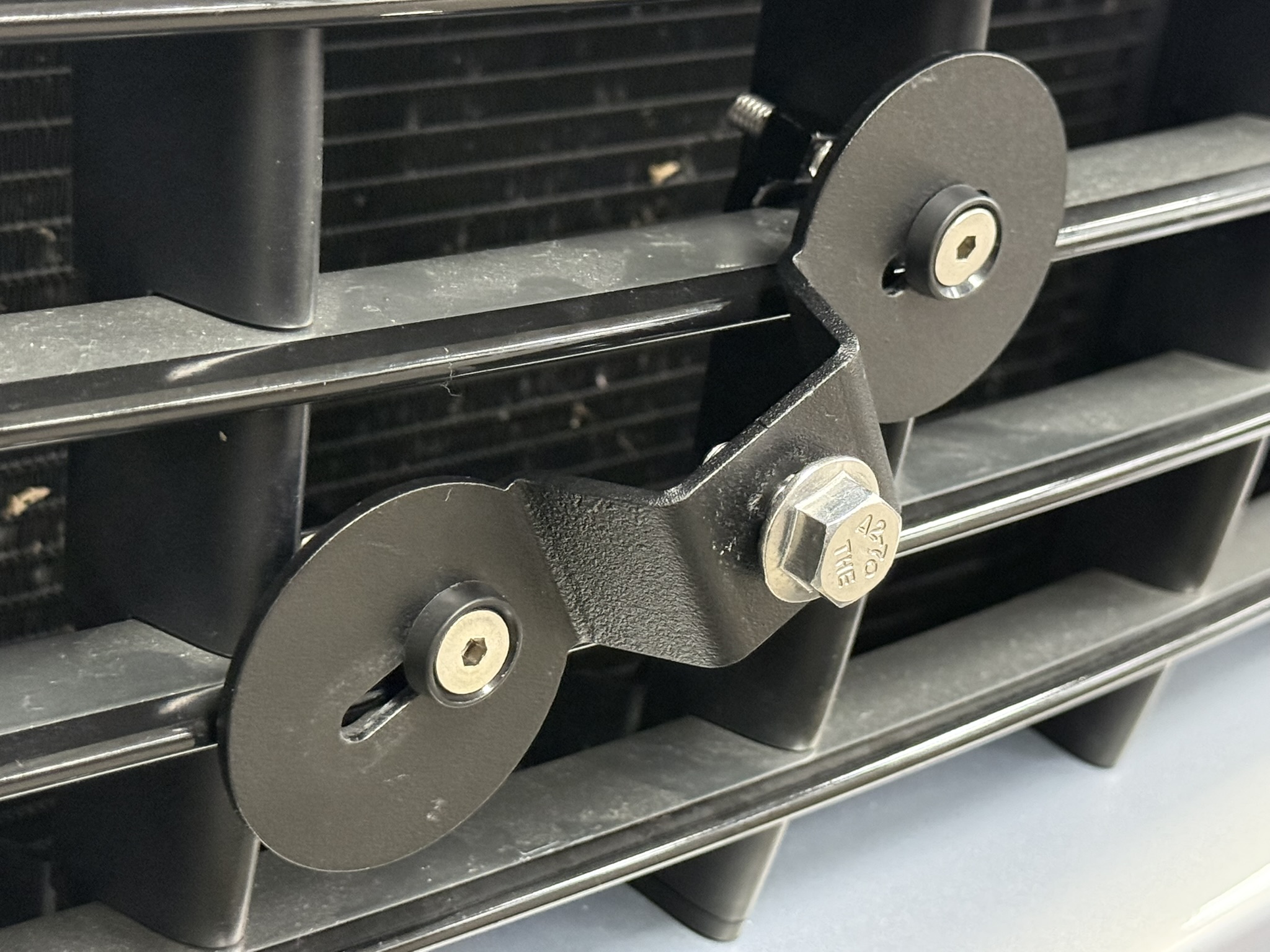 The Platypus License Plate Mount for Aston Martin DBX 2021 to 2024