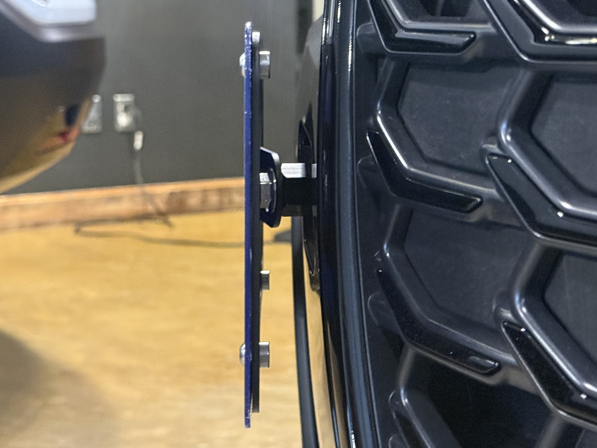 The Platypus License Plate Mount for Audi A8 4th gen D5 2019 to 2026