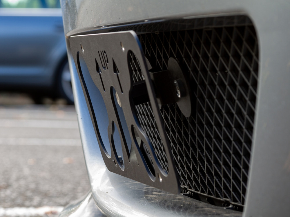 The Platypus License Plate Mount for BMW 3 Series E46 1999 to 2006 M3