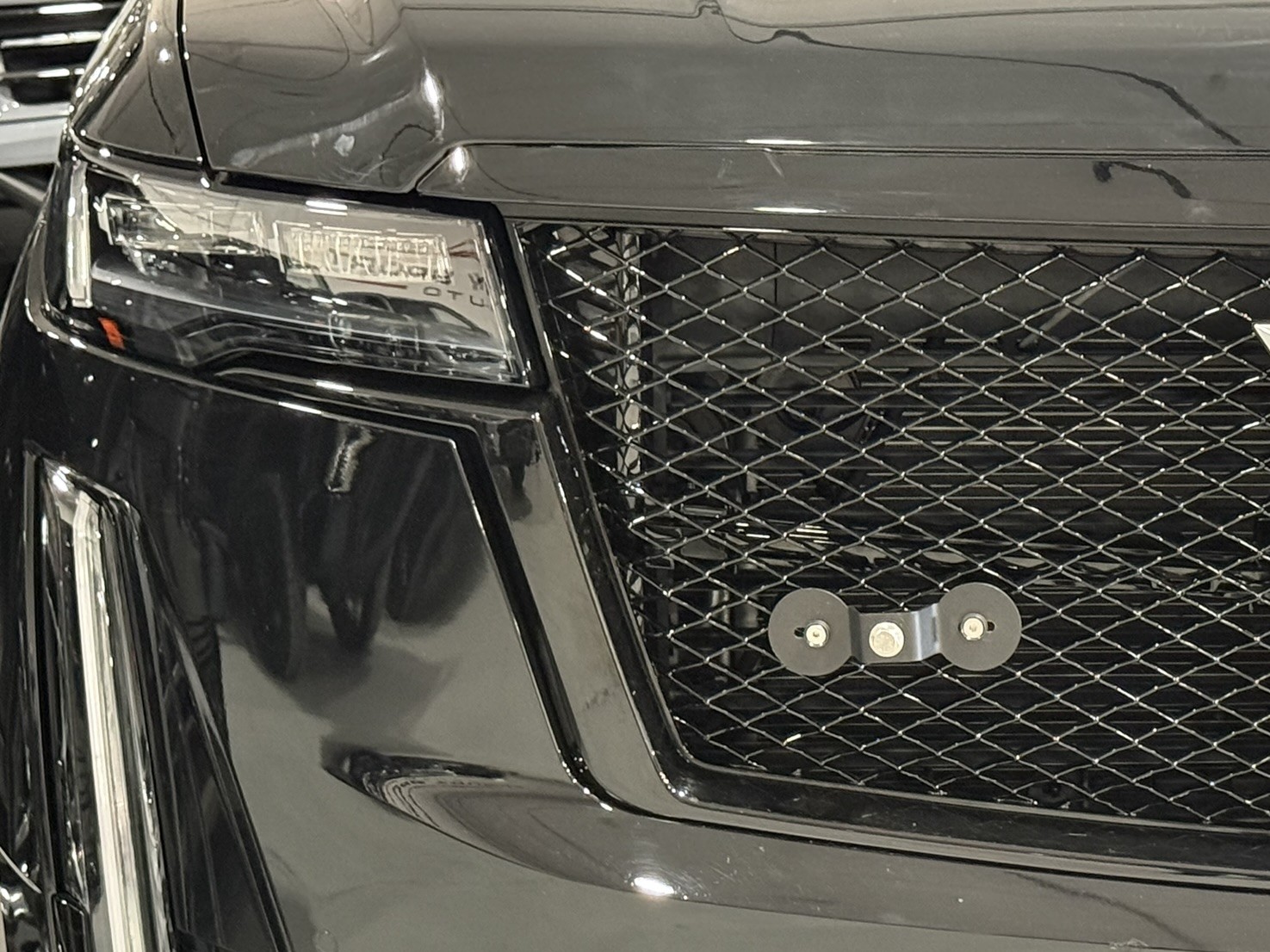 The Platypus License Plate Mount for Cadillac Escalade ESV 5th gen 2021 to 2025