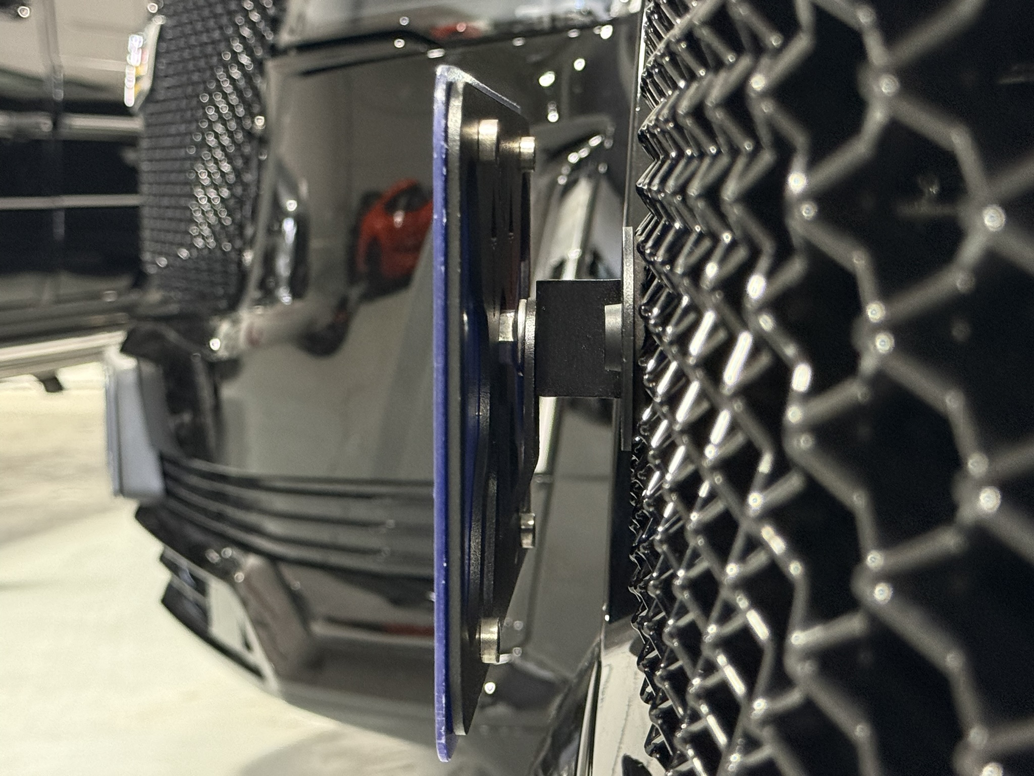 The Platypus License Plate Mount for Cadillac Escalade ESV 5th gen 2021 to 2025