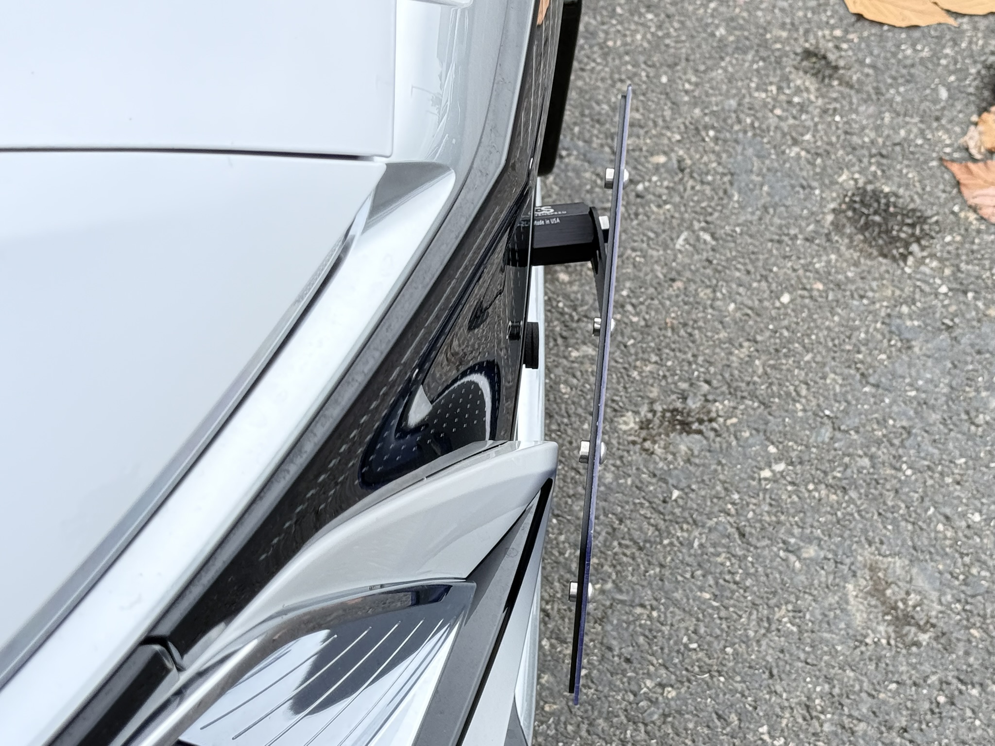 The Platypus License Plate Mount for Cadillac LYRIQ 2023 to 2026