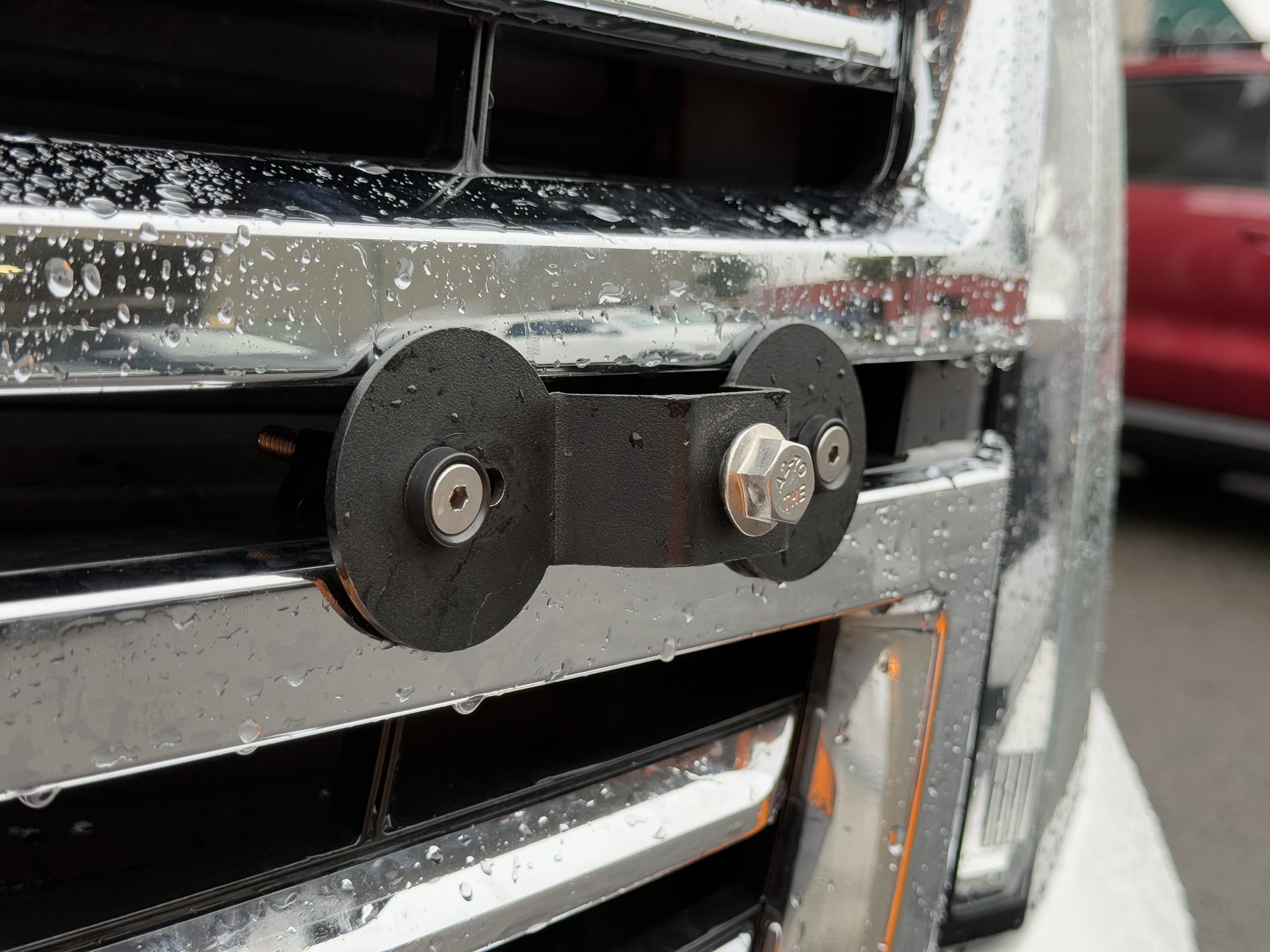 The Platypus License Plate Mount for Chevrolet Tahoe 4rd gen 2015 to 2024