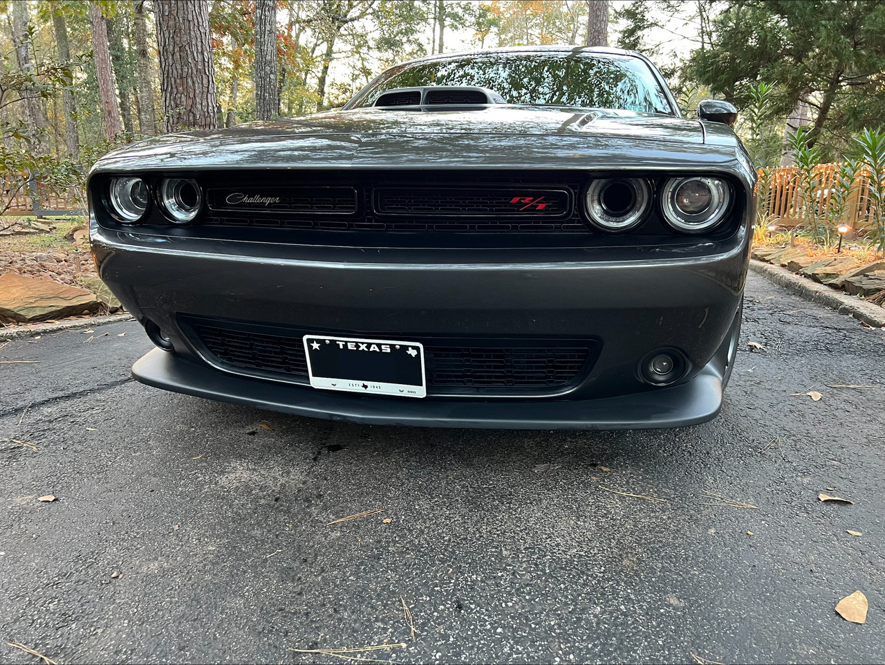 The Platypus License Plate Mount for Dodge Challenger 3rd gen 2008 to 2023