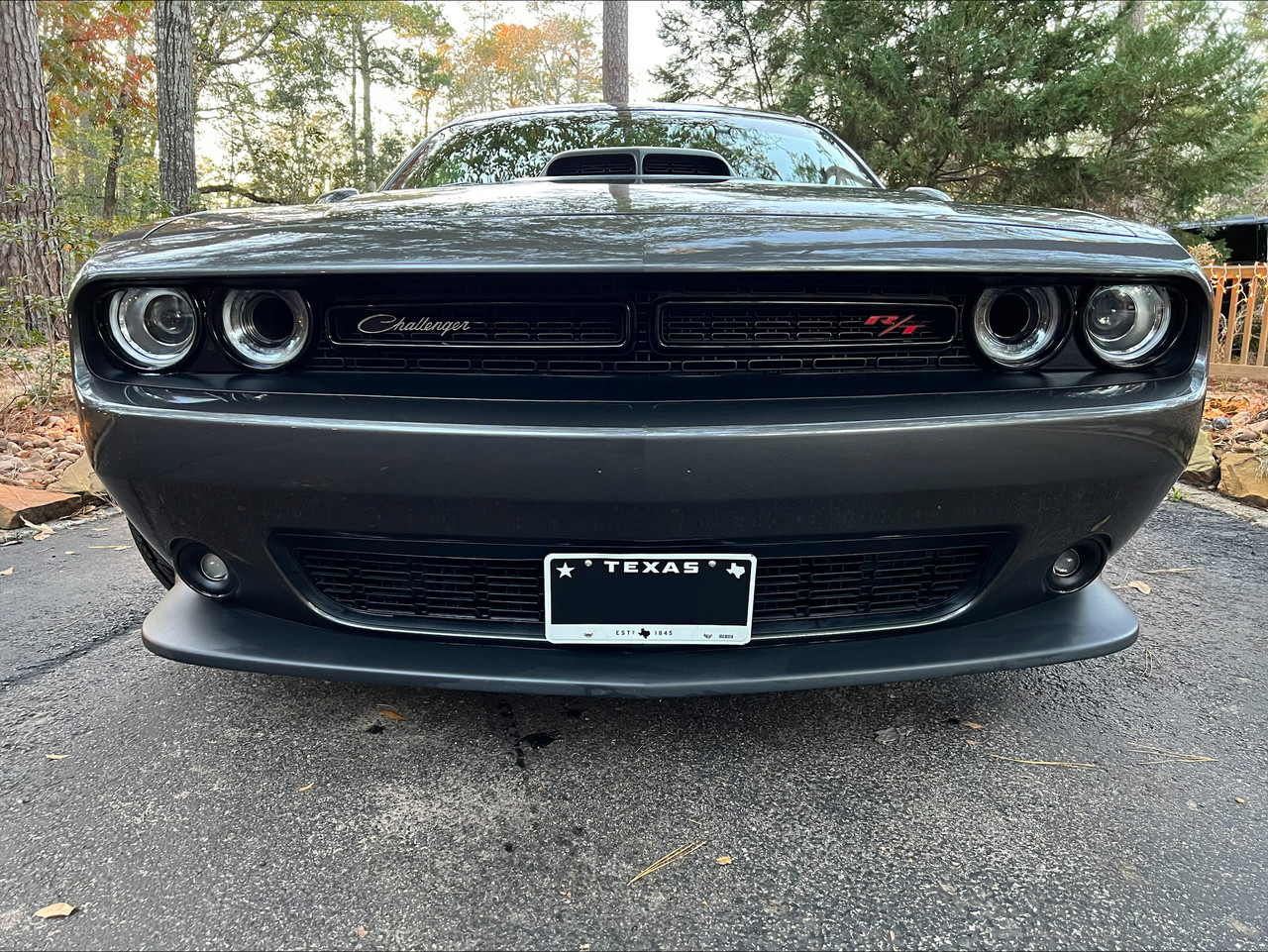 The Platypus License Plate Mount for Dodge Challenger 3rd gen 2008 to 2023