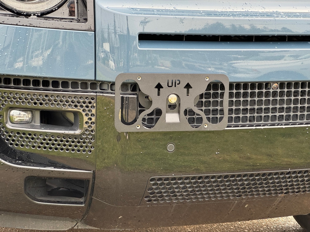 The Platypus License Plate Mount for Dodge Charger 3rd gen 2015 to 2023