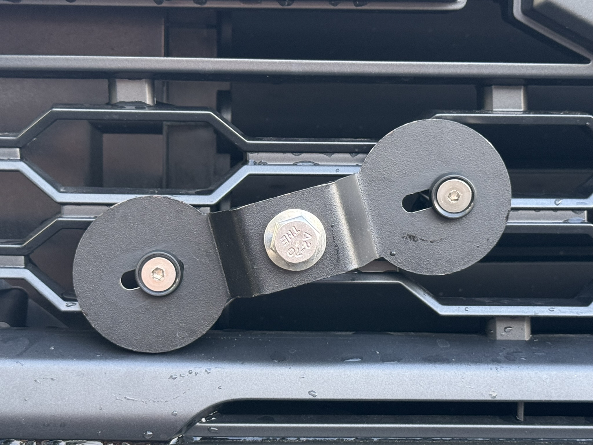 The Platypus License Plate Mount for Ford STX F-250 Super Duty 5th Gen 2023 to 2023