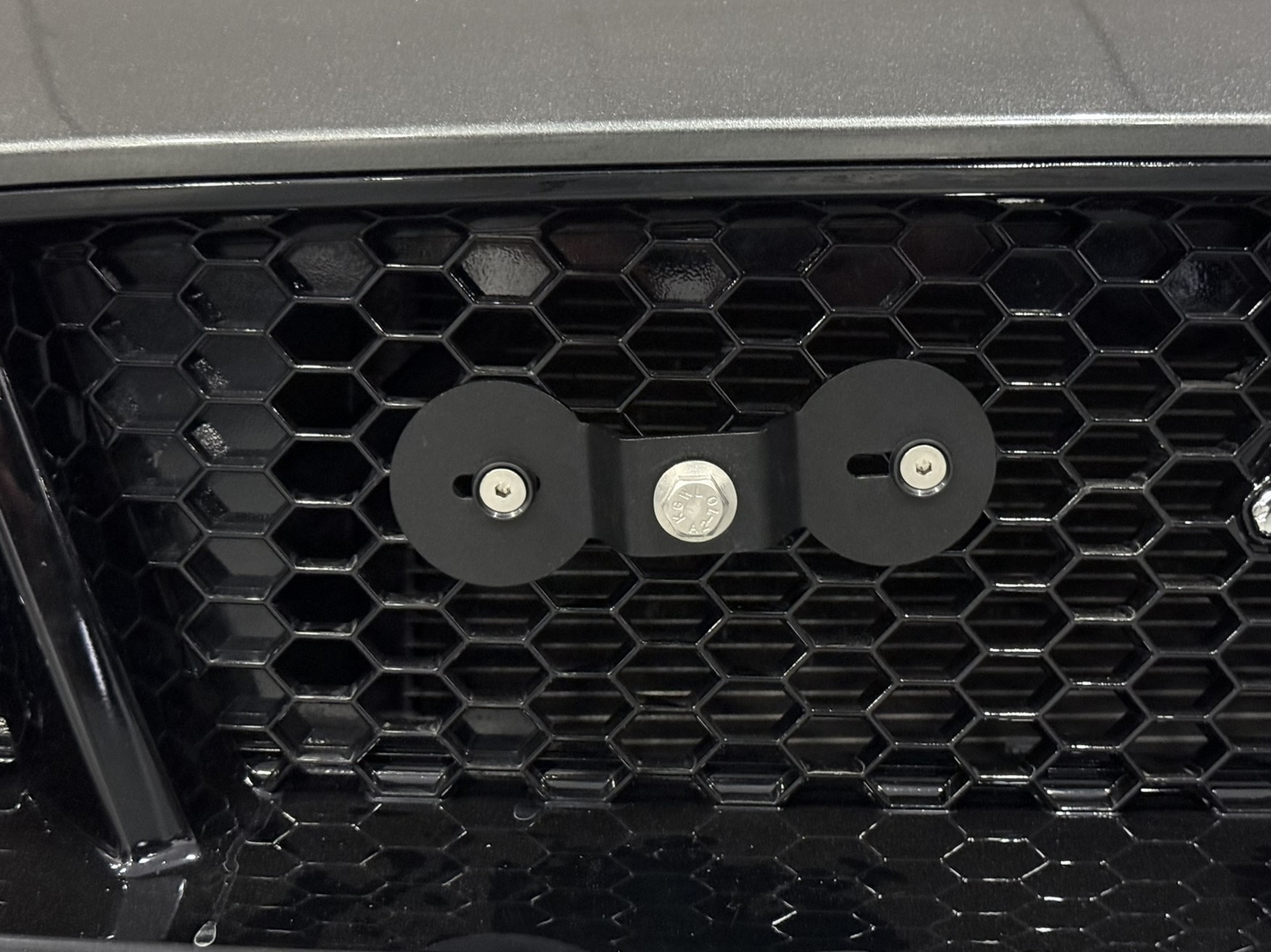 The Platypus License Plate Mount for Ford Mustang 6th gen 2015 to 2023