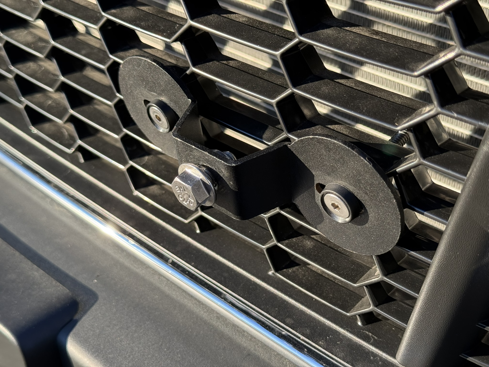 The Platypus License Plate Mount for Ford Transit Cargo Van 2020 to 2024