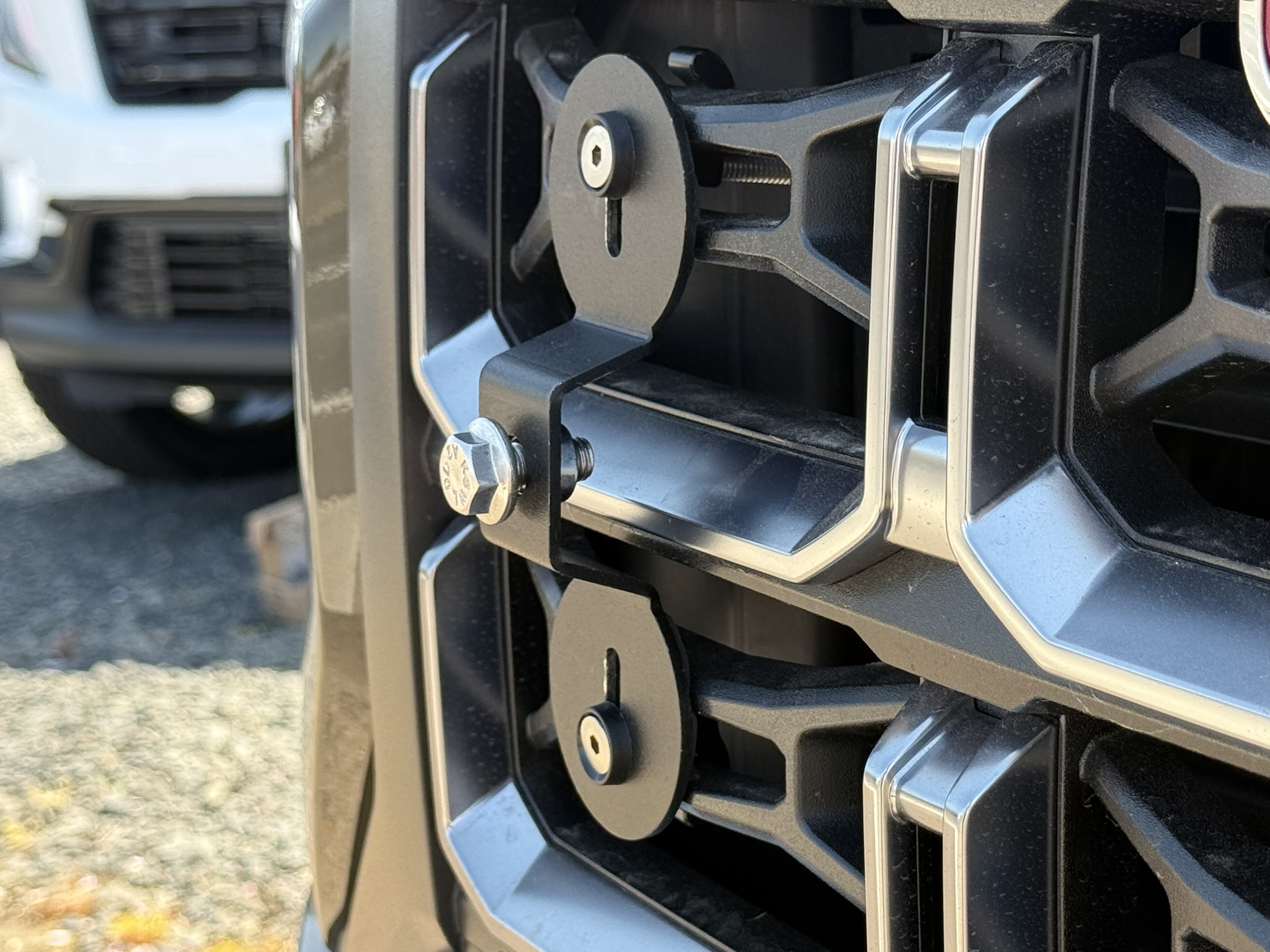 The Platypus License Plate Mount for GMC Canyon (Elevation & AT4) 3rd gen 2023 to 2025